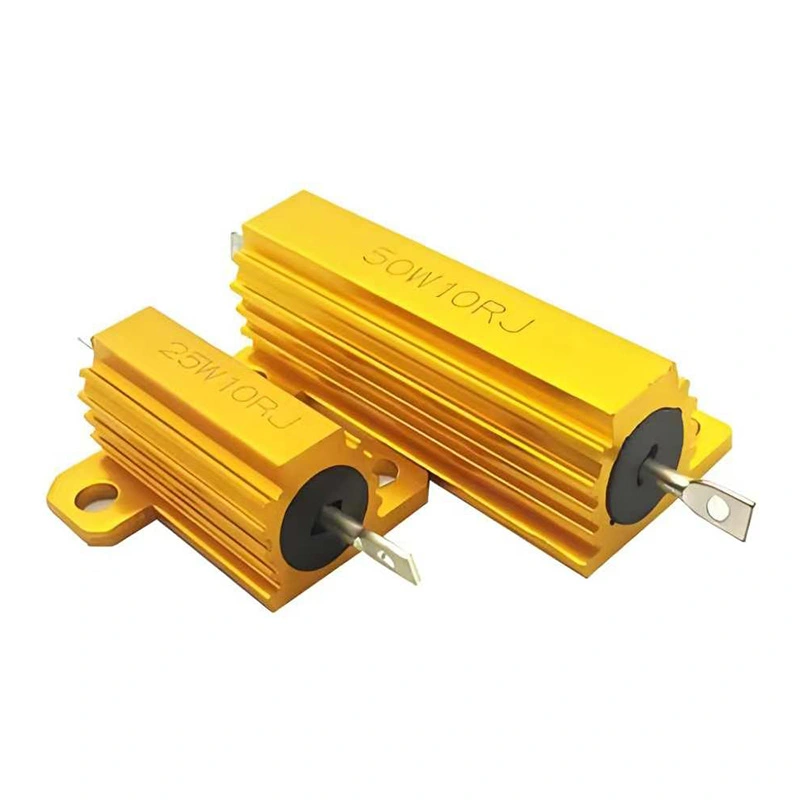 Resistor Berlapis Aluminium Emas